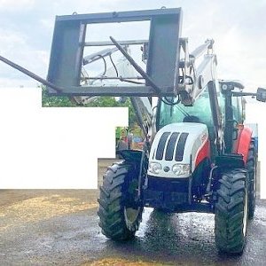 foto 100HP traktor Steyr +SZ15